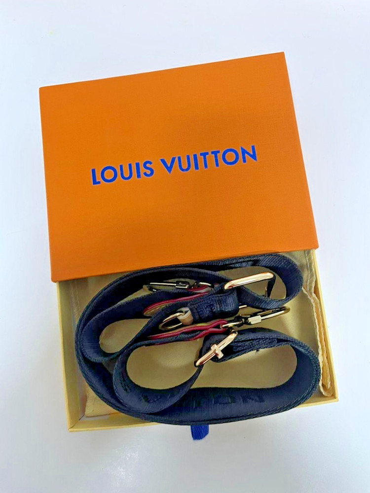 Louis Vuitton Shoulder Strap Adjustable Crossbody Shoulder Replacement Black