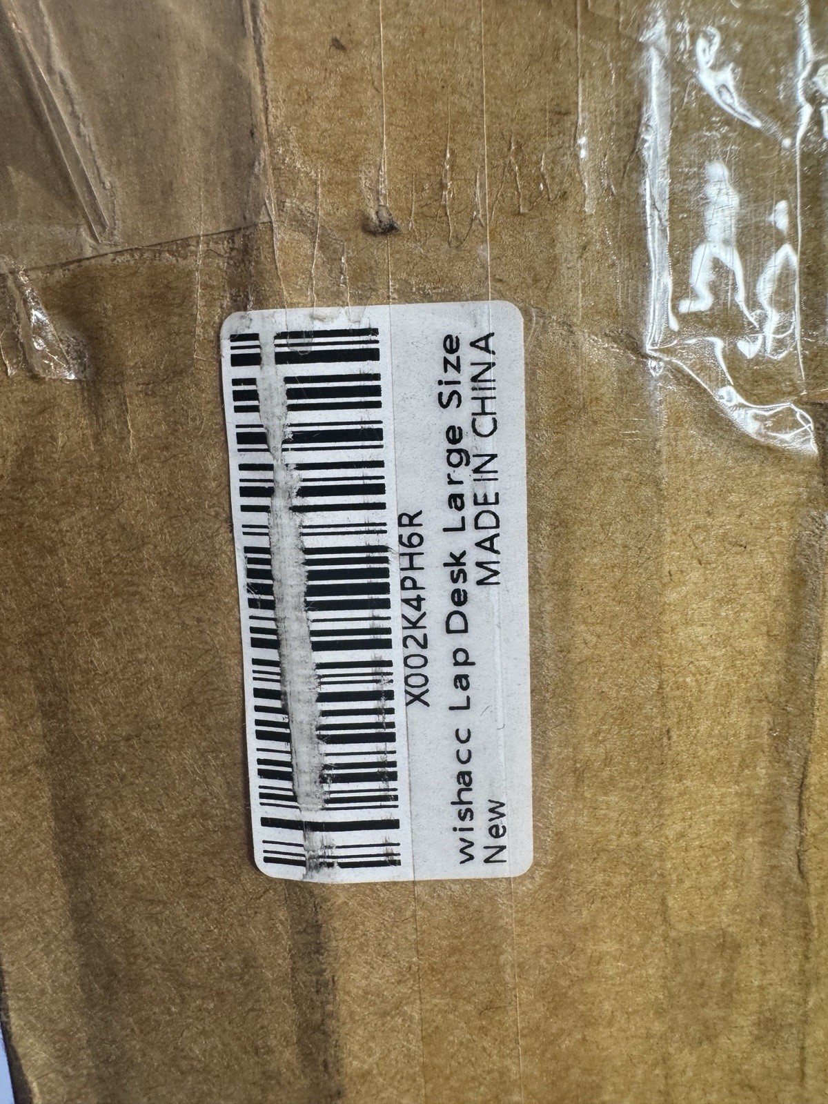 Wishacc Portable Bamboo Lap Desk Laptop Stand Working w/Handle Home Office Wood