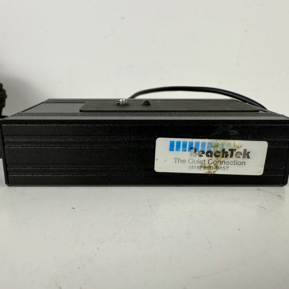 BeachTek DXA-6VU v2 Camera XLR Audio Adapter Mixer w TUMI Case Untested