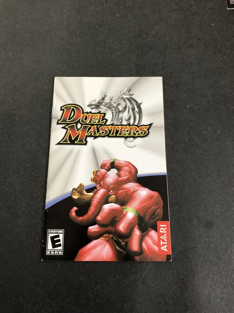 duel masters ps2 Manual Only
