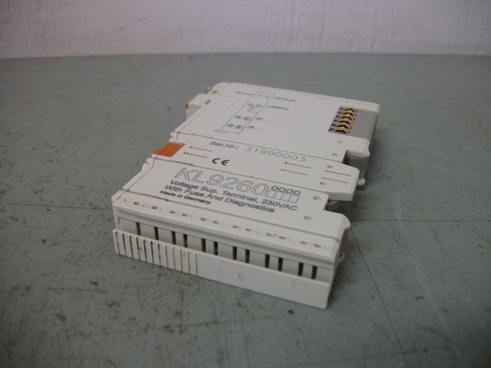 BECKHOFF 230VAC VOLTAGE SUPPLY TERMINAL MODULE KL9260