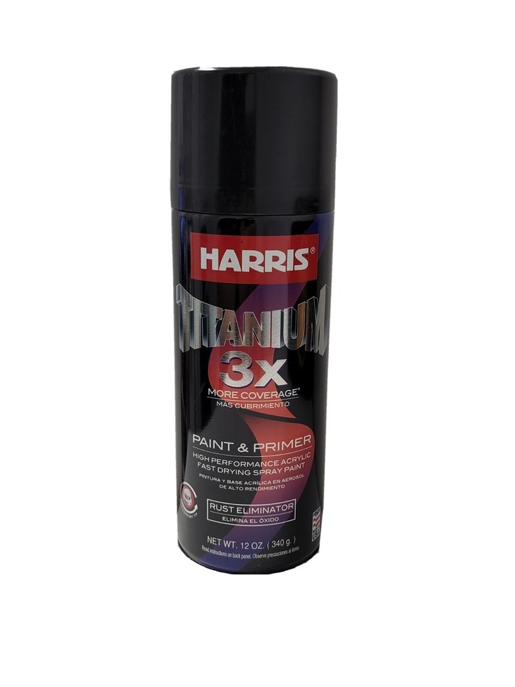 Harris paint Titanium 3X more coverage  Paint & primer (1 Bottle)