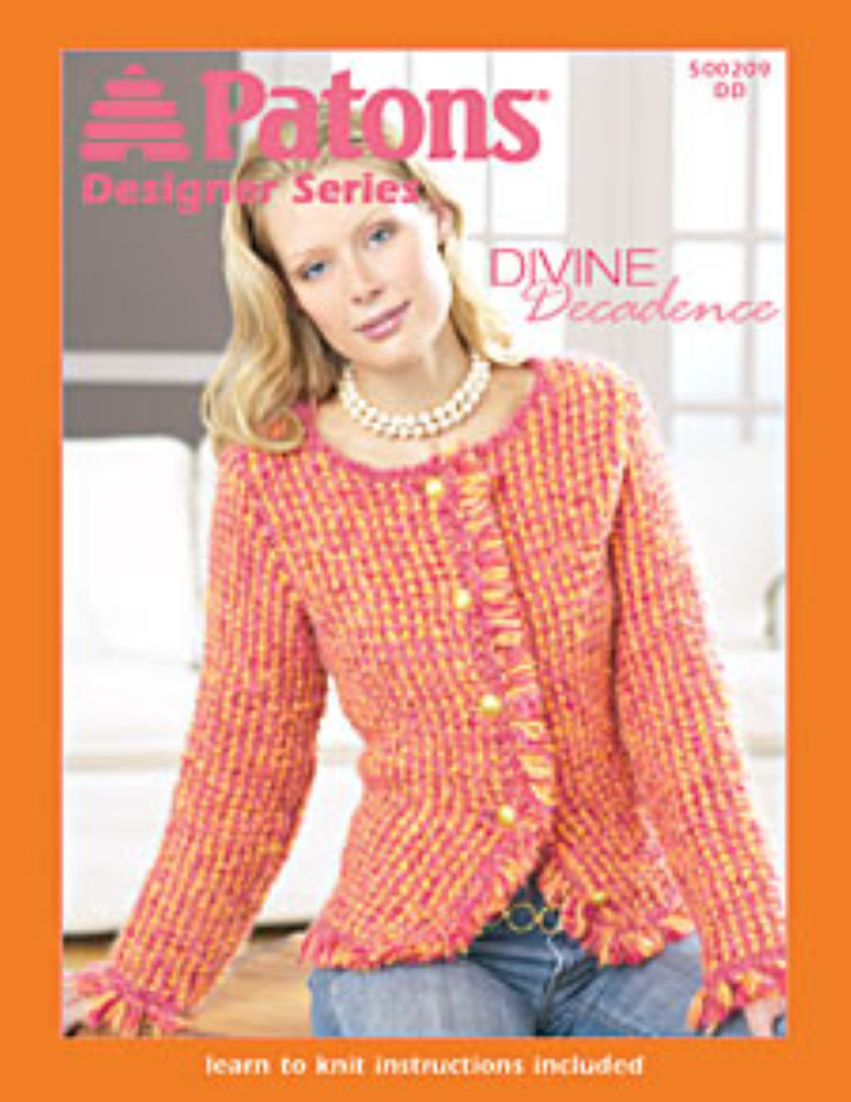 Divine Decadence Patons Pattern Book 500209