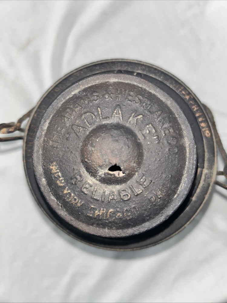 Adlake Kero Railroad Lantern Incomplete