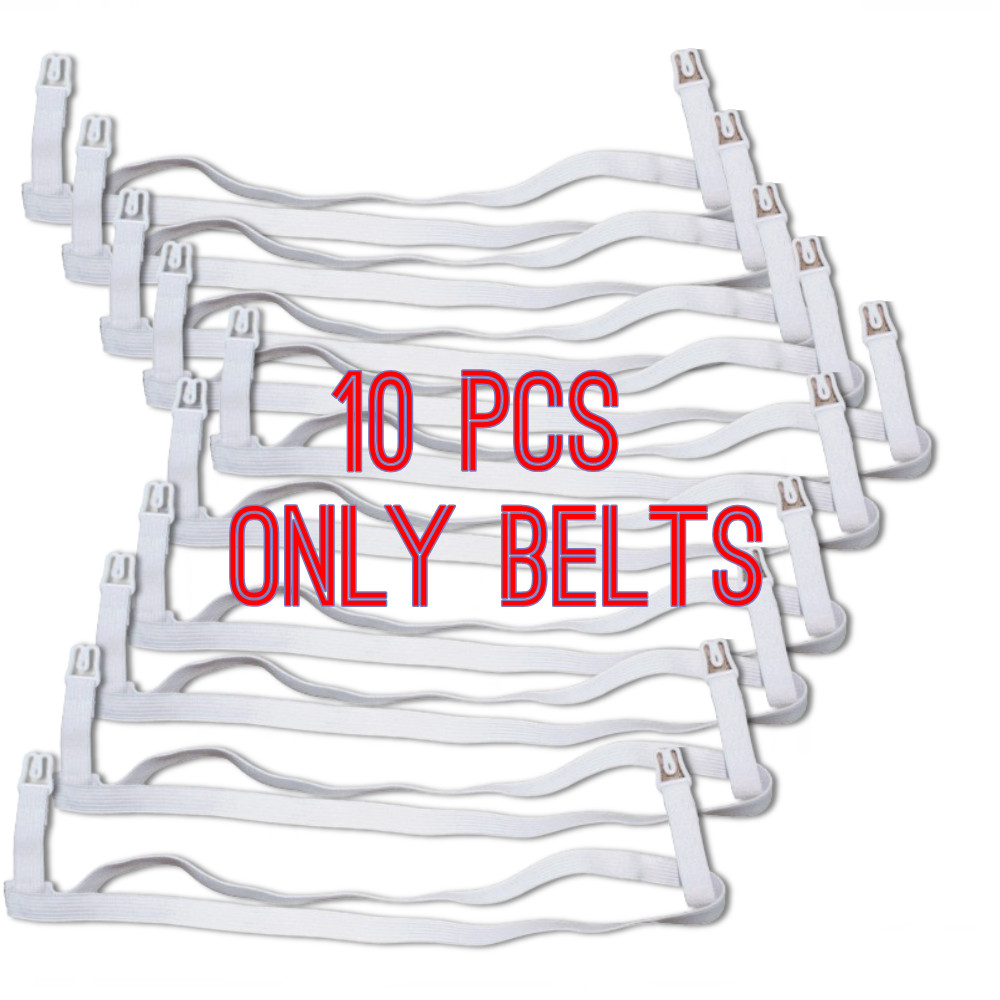 10X Belts for Sanitary Pad Model loop strap with soft (only belts Elastic)