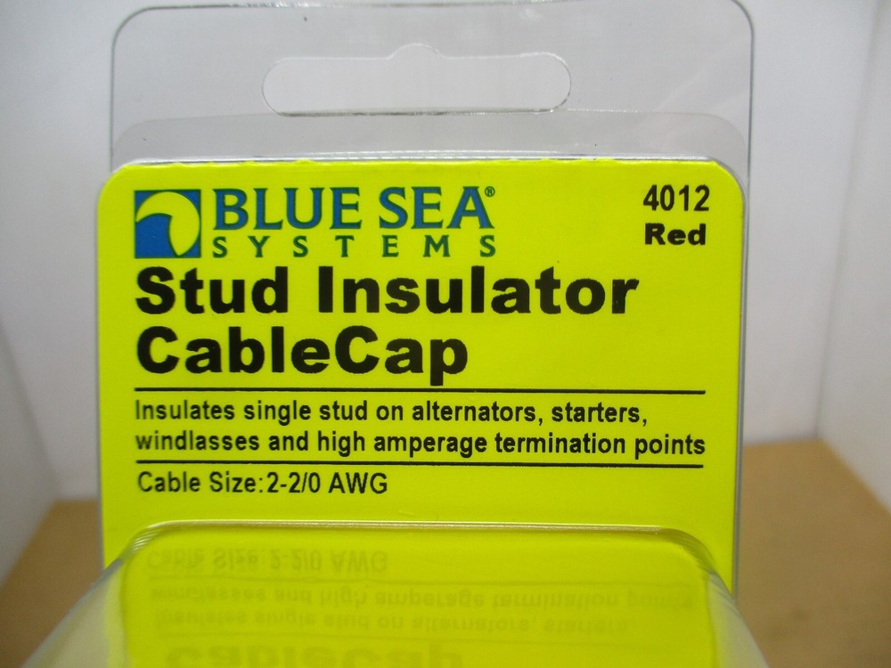 Blue Sea Systems CableCap Red 4012