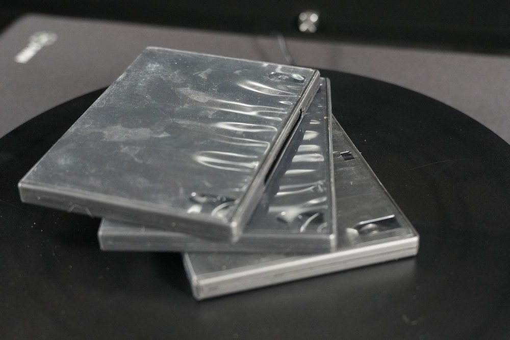 3 Empty DVD Cases - USED