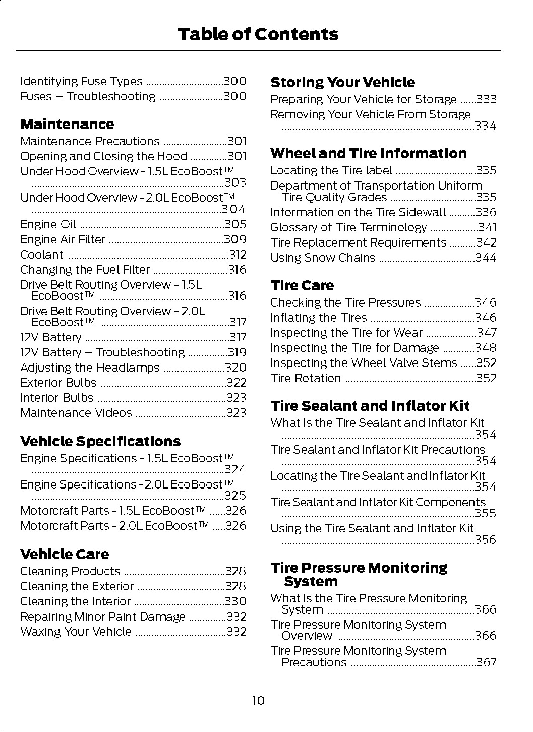 2025 Ford Bronco Sport Owners Manual User Guide