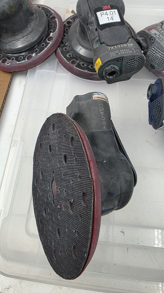 3M Pneumatic Random Orbital Sander, 88950, 6 in,