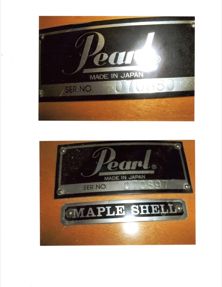 Pearl 4 piece Drum Set