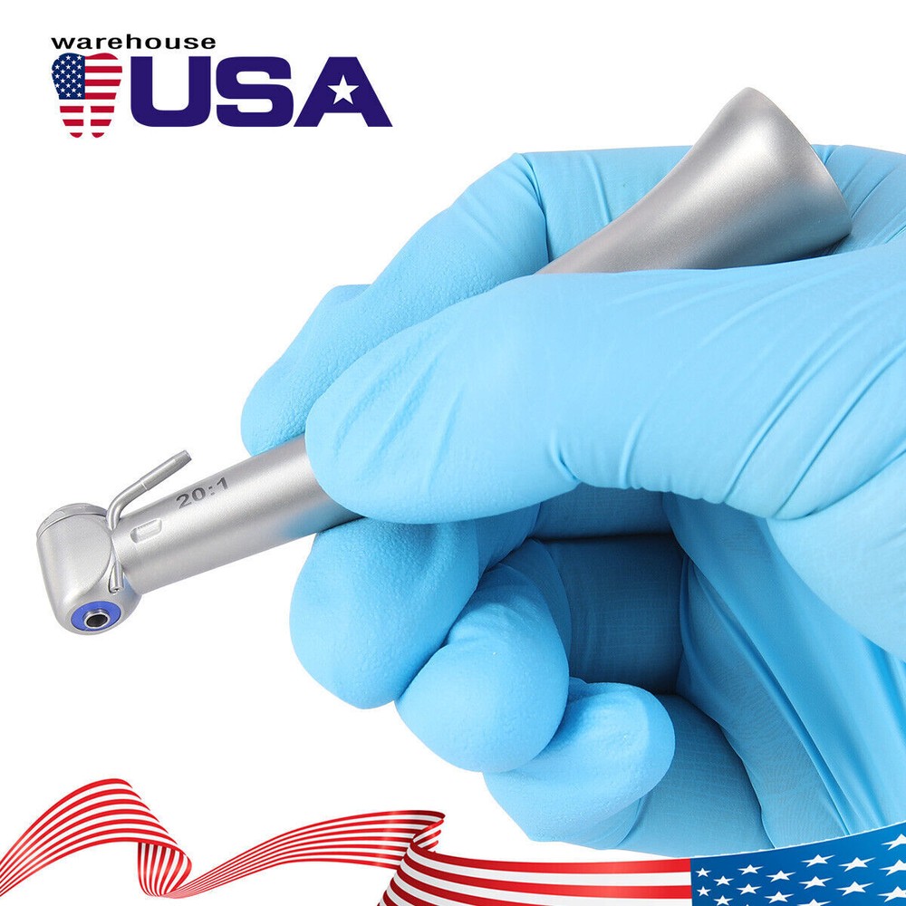 Dental 20:1 Reduction Implant Contra Angle E-Type Handpiece