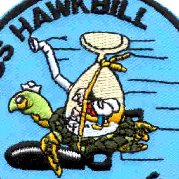 SS-366 USS Hawkbill Patch - Small