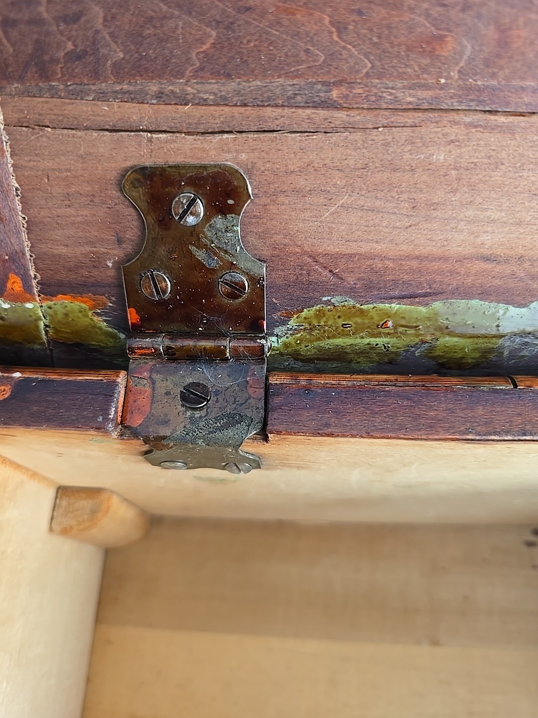 Vintage Bamboo Sewing Basket Stand