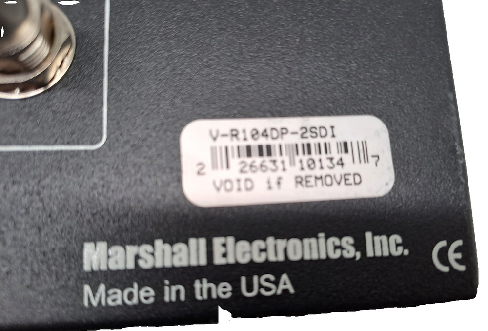 MARSHALL ELECTRONICS V-R104DP-2SDI