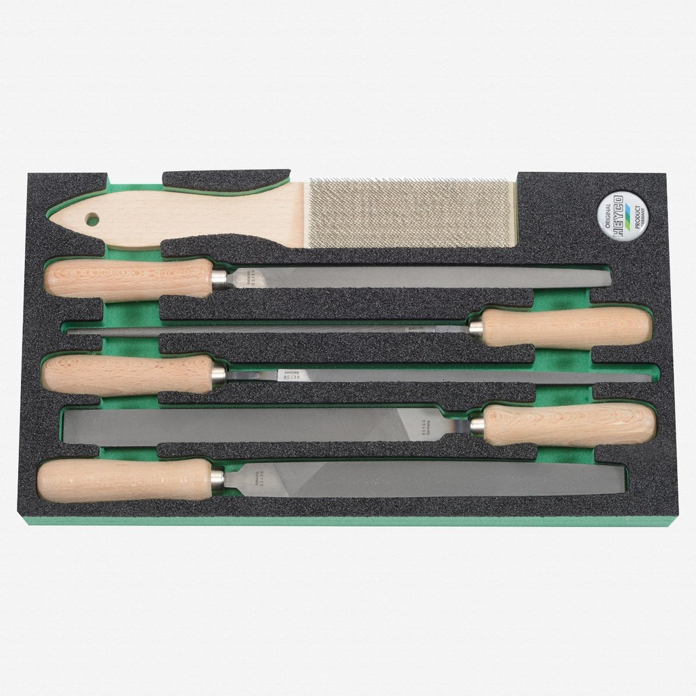 Heyco File Set, 7 Pieces