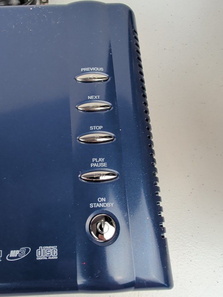 Durabrand Compact DVD CD MP3 Player Model Tested Working Vtg Tech