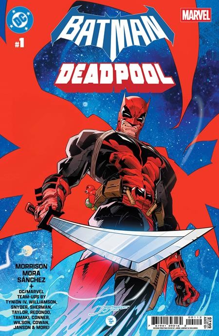 DC MARVEL BATMAN DEADPOOL #1 (ONE SHOT) Second Printing Cvr A Jorge Jimenez &