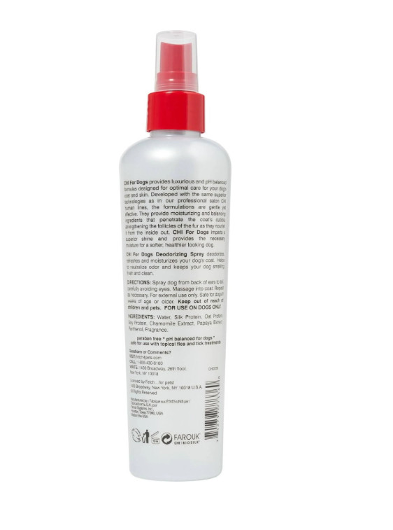 CHI for Dogs Deodorizing Spray 8oz - New