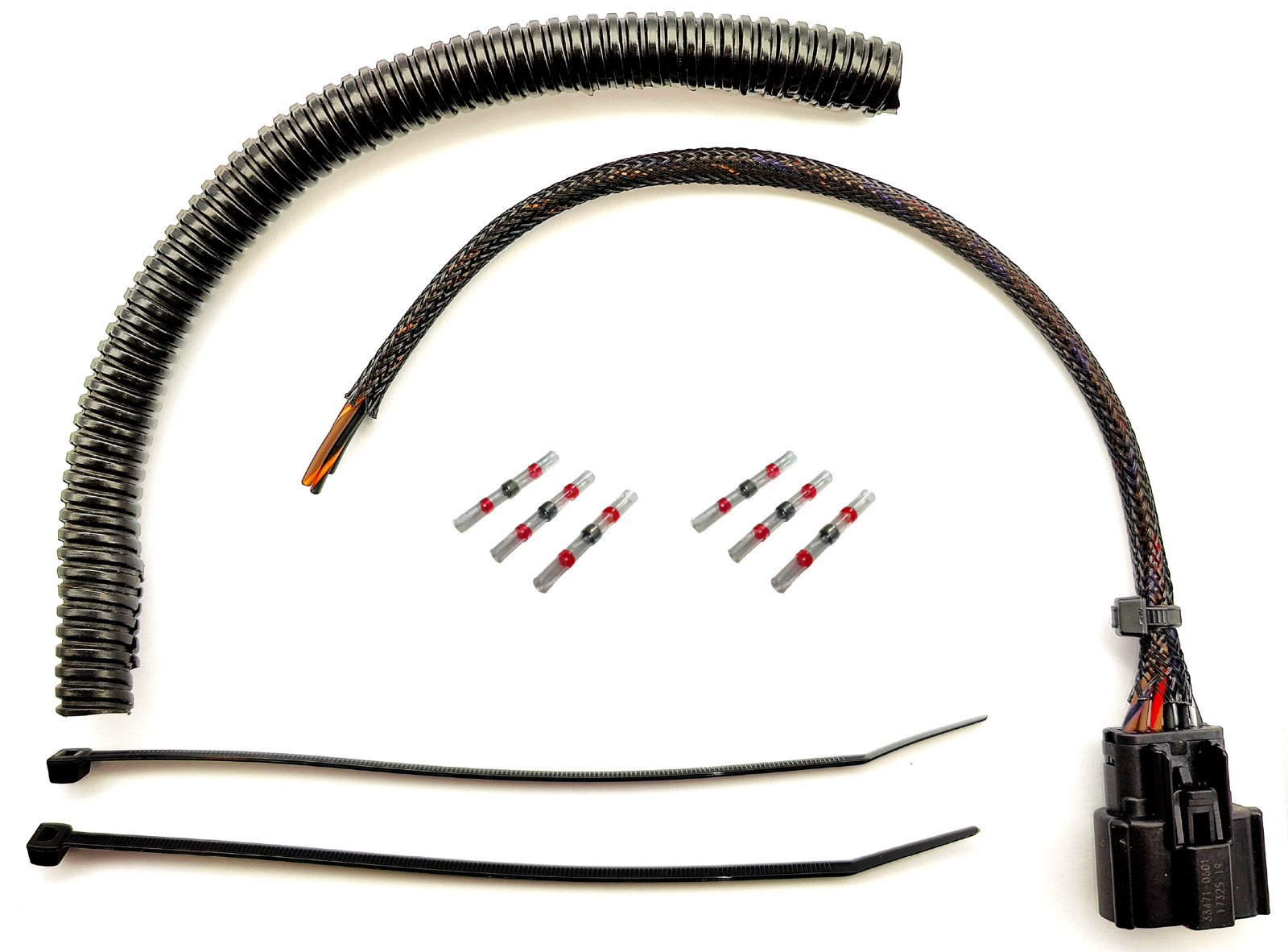 HARLEY DAVIDSON PRE-WIRED THROTTLE BODY 6 PIN CONTROL ACTUATOR CONNECTOR PLUG