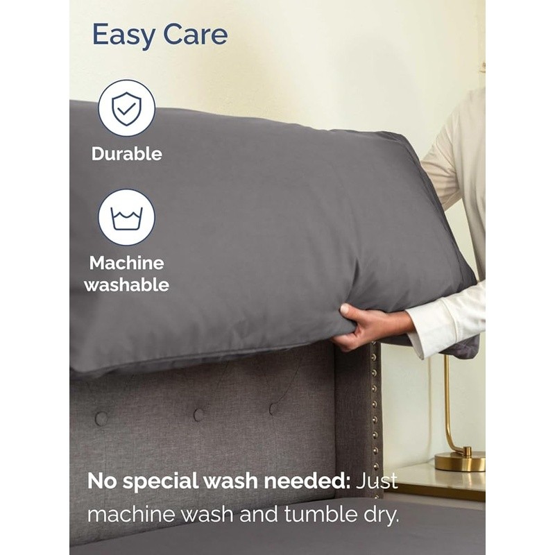 Extra Deep Pocket Fitted Sheet Set Microfiber Soft Pillowcases 6 Pieces New