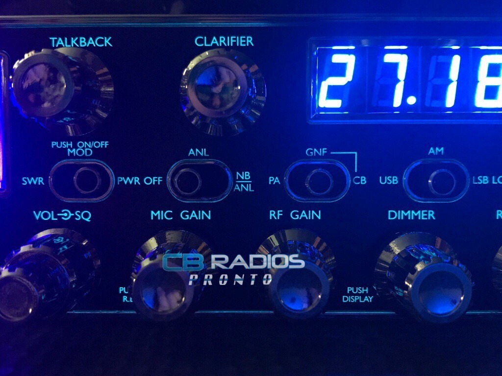 Galaxy DX-959B CB Radio 40 Channels AM/SSB Variable Power Factory Stock Radio