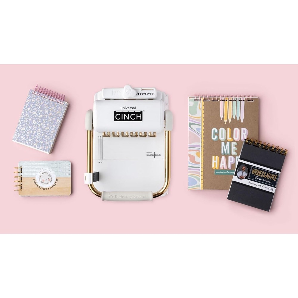 Universal Cinch Book Binding Machine, Spiral Binding, Wire Binding, Book Bind...