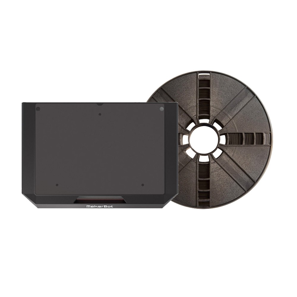 MakerBot Replicator Plus Flex Build Plate Kit and Large PLA 3D Printing Filament