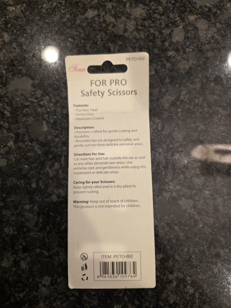 New FOR PRO Safety Scissors