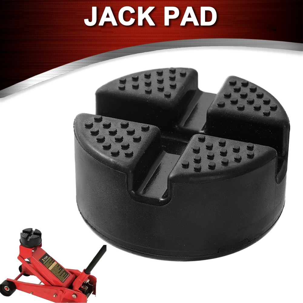 Rubber Jack Pad Adapter Lift Tool Stand Pinch Weld Floor Frame Rail Protector US