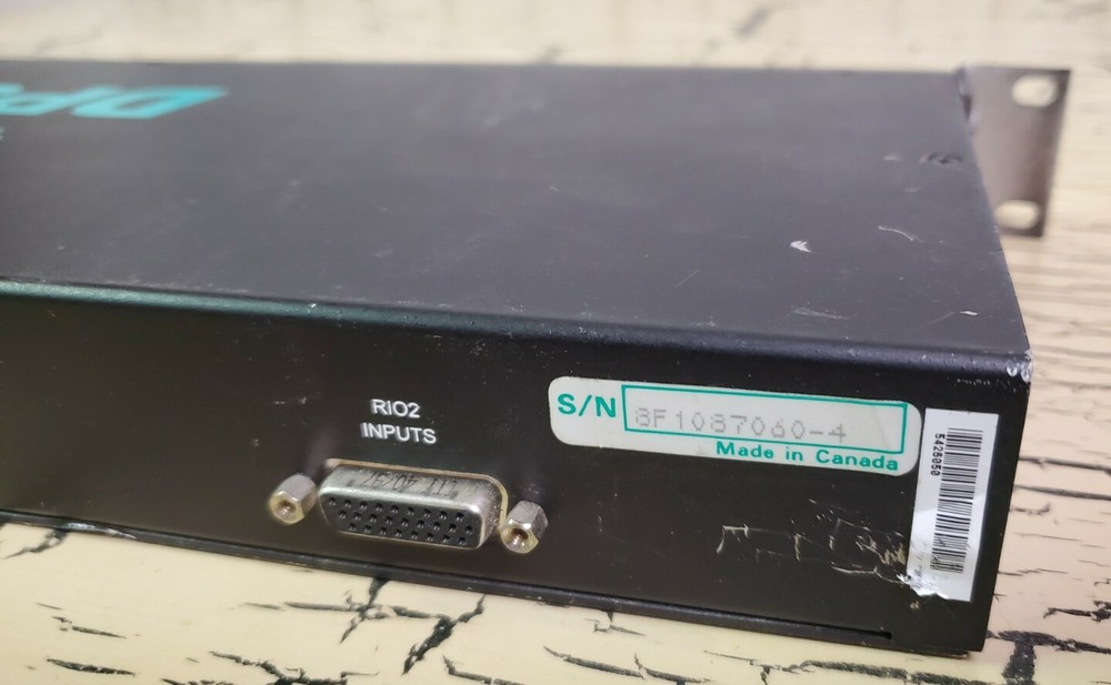 Vintage DPS Audio Video Breakout Rackmount Box Gear Controller rare Rack Mount