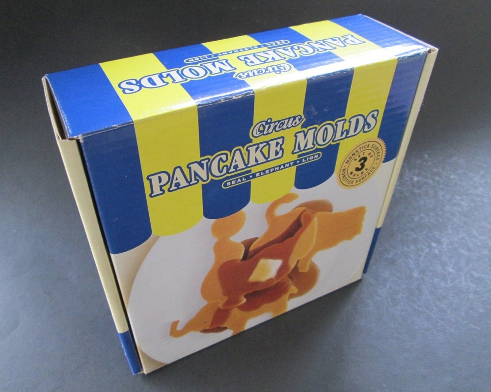 Williams Sonoma CIRCUS PANCAKE MOLDS (3)