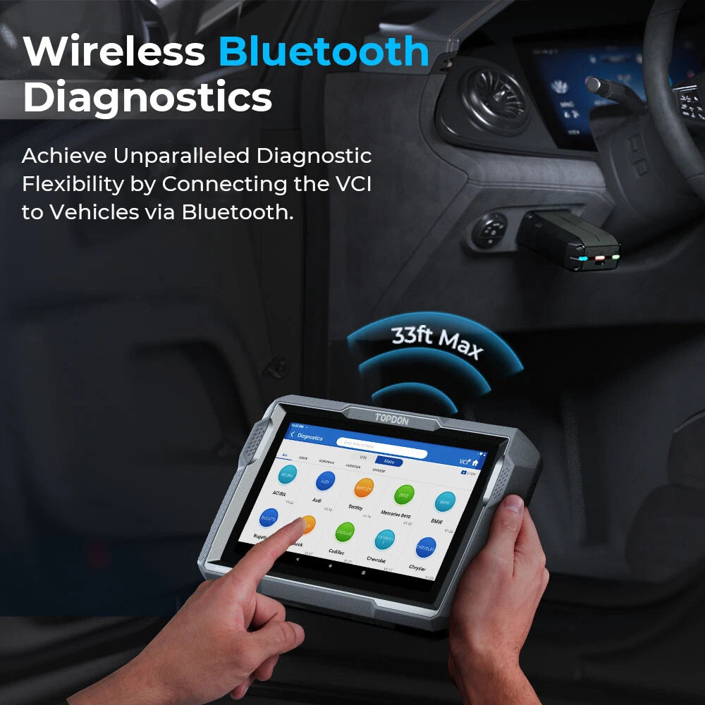 NEW TOPDON ArtiDiag900 Lite OBD2 Scanner Full System Diagnostic Tool Active Test