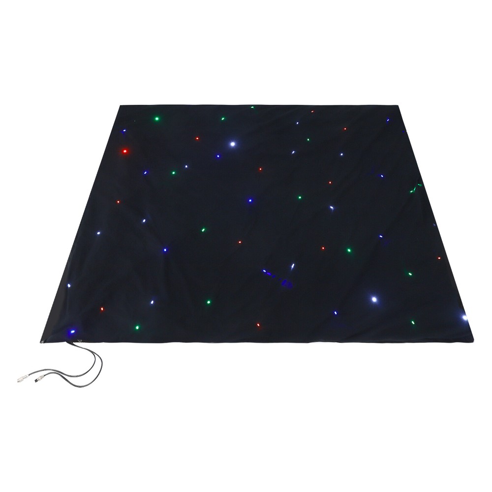 LED Stage Star Backdrop Wedding Party Xmas Curtain Backdrop DMX512 Controller