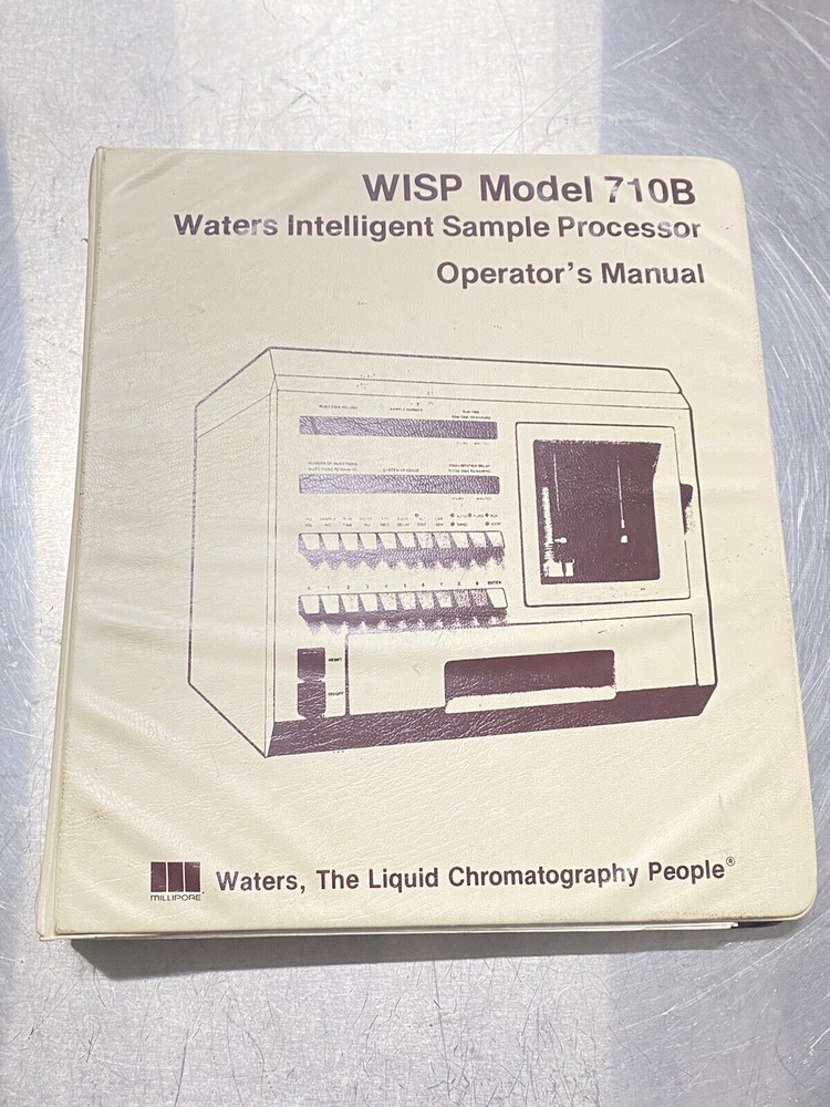 Waters WISP 710B Waters Intelligent Sample Processor - Users Guide / Manual