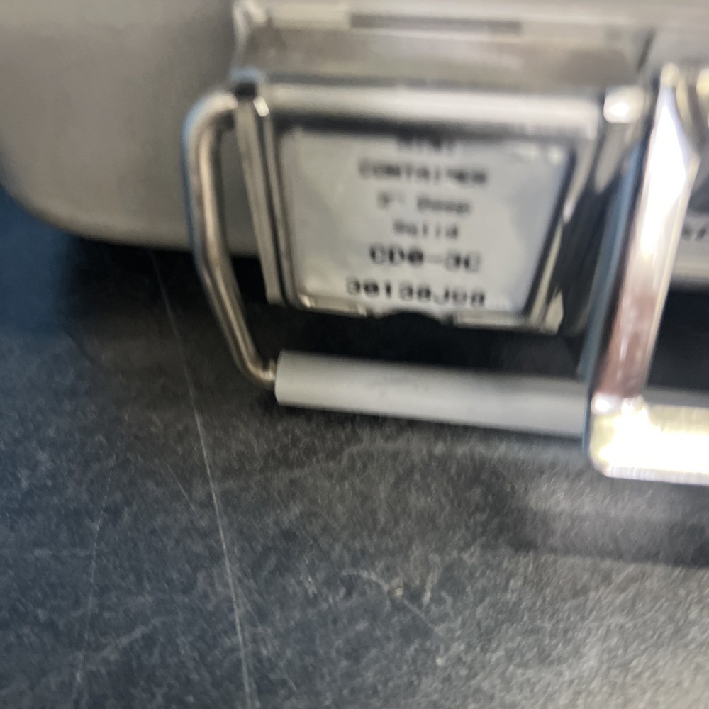 Baxter V. Mueller Genesis Instruments Sterilization Case  10” L 6”D × 3”H