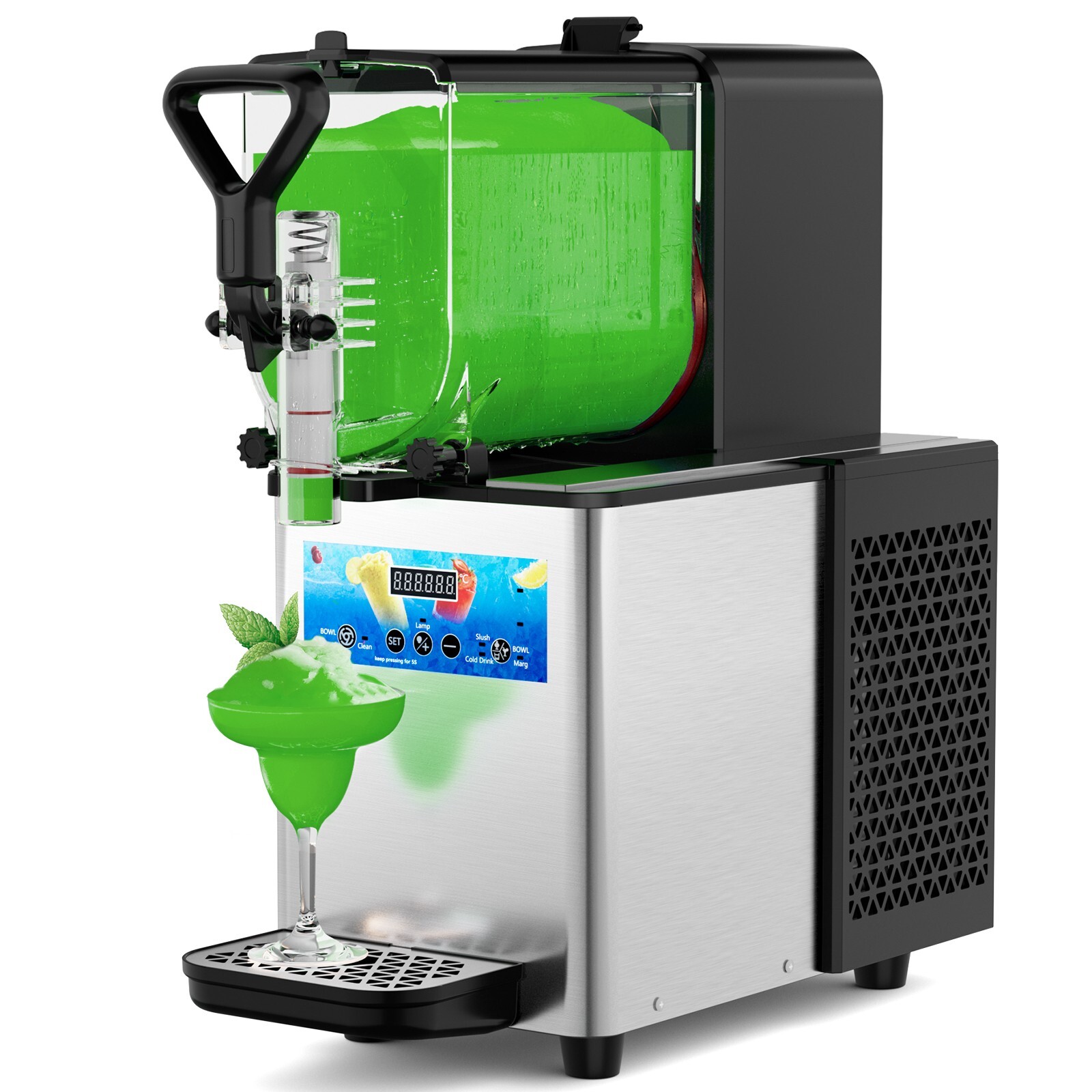 Commercial Slushie Machine, Margarita Wine Frappe Slush Frozen Drink Machine