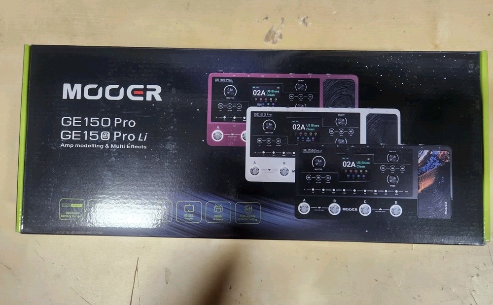 Mooer GE150 Pro - Amp modelling & multi effects