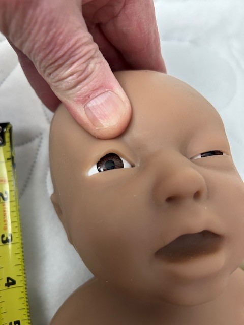 Realistic Infant Baby Medical Nursing Manikin EMT CPR Training Teaching Newborn
