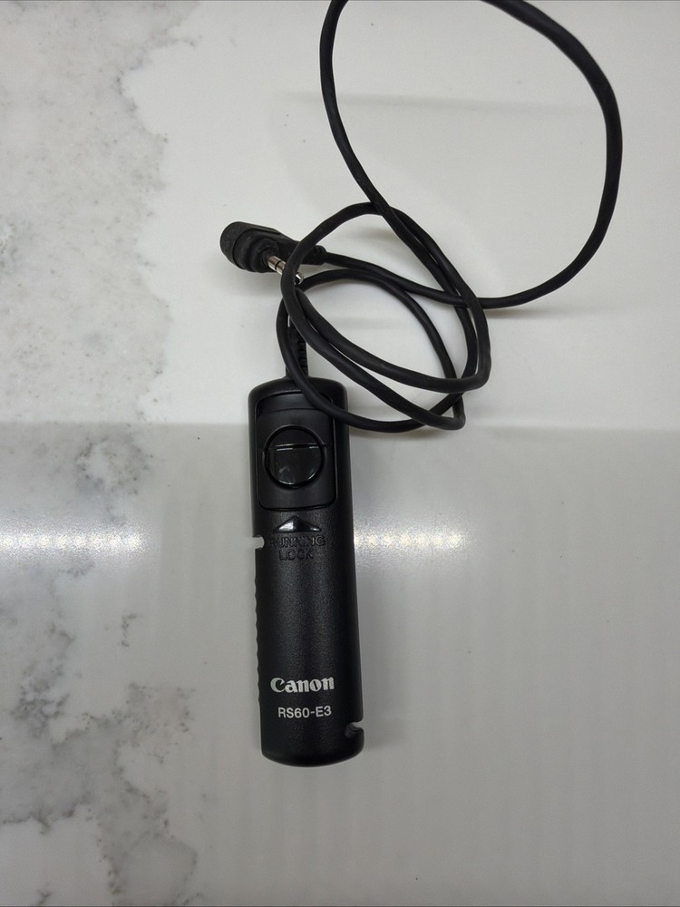 OEM Canon RS60-E3 Remote Shutter Release Switch for EOS SLR DSLR Cameras