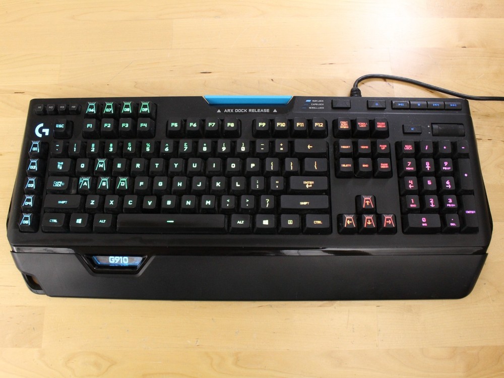 Logitech G910 Orion Spectrum Mechanical Replacement KEY CAP ONLY Keyboard