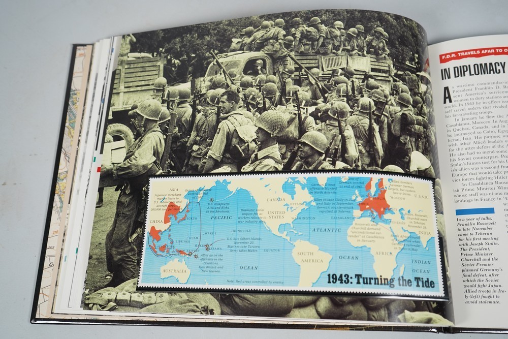 WORLD WAR II 1941-1945 COMMEMORATIVE STAMP COLLECTION BOXED SET
