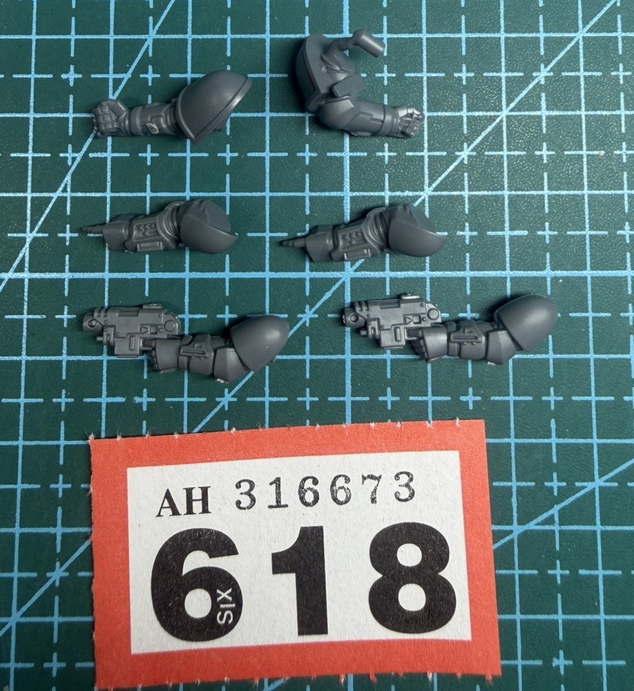 Space Marine Intercessor Sergeant Gun Arm Bundle Heresy 40k Bit Upgrade Primaris