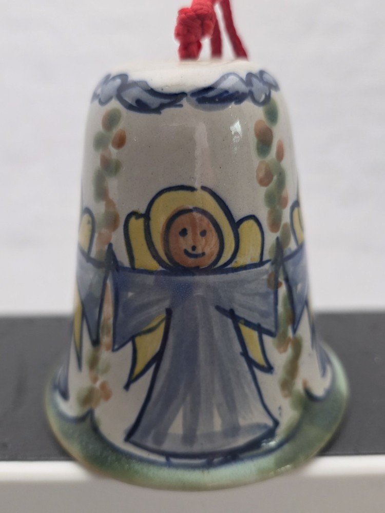 Pottery Angel Bell