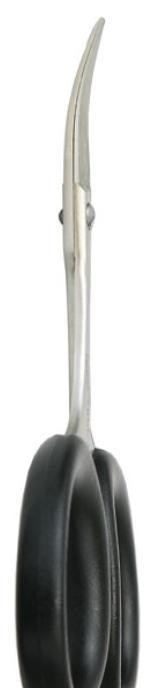 Misuzu Patchwork Mola Curved-Blade Scissors 80mm (705)