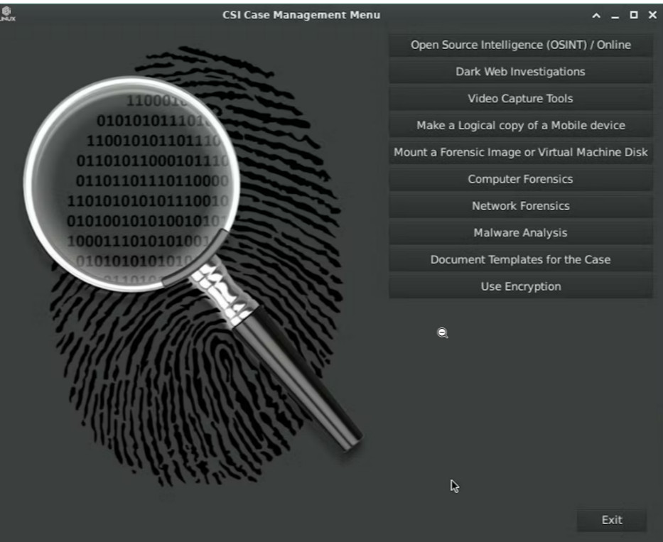 CSI Linux - Your go-to platform for cybersecurity and digital forensics on SSD