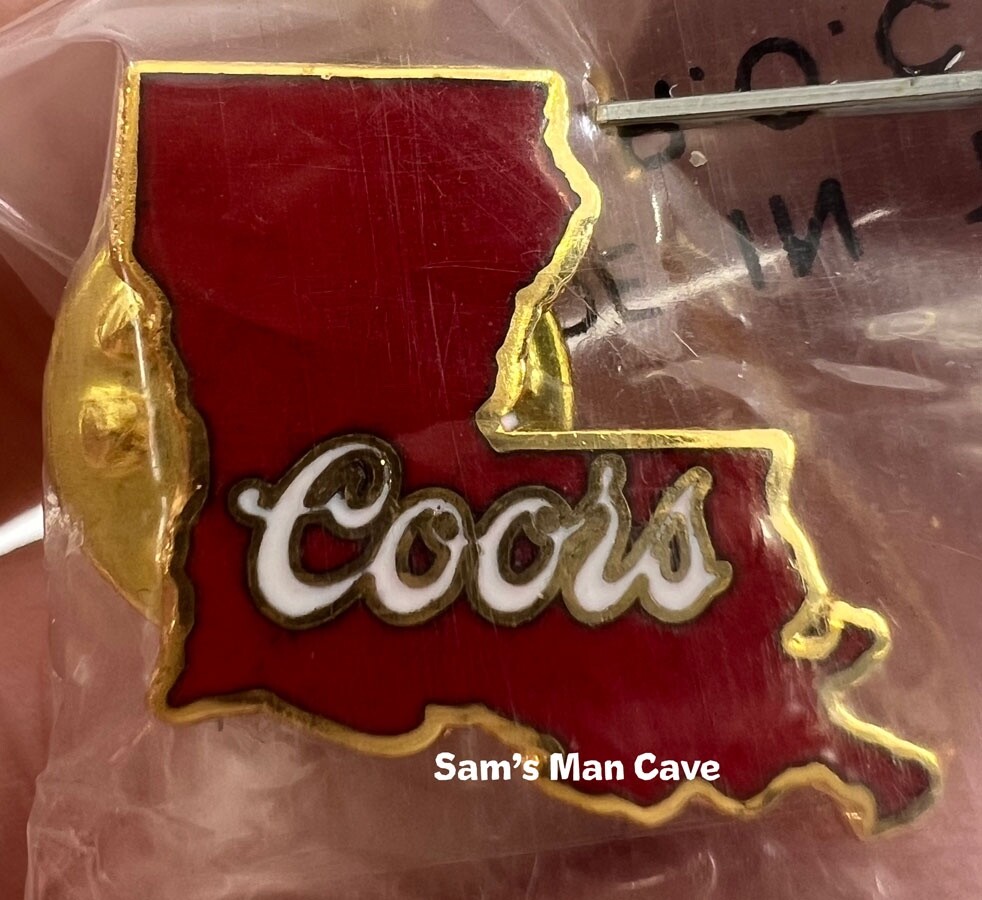 Coors Louisiana Pin