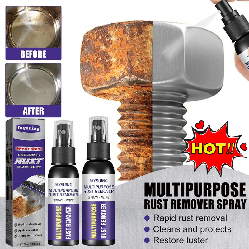 Multipurpose Rust Remover Spray, RustRemover For Metal, RustoutInstant 30ml