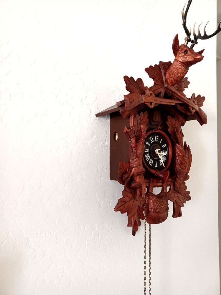 Cuckoo Clock by Hubert Herr, Triberg, Germany