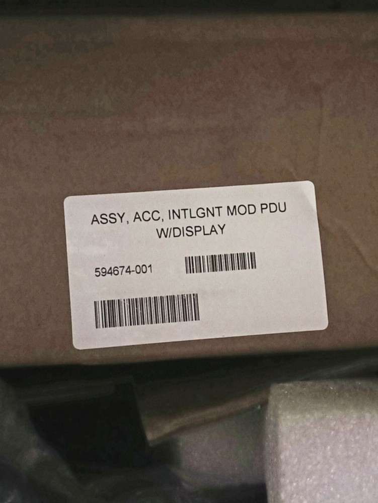 HP AF522A Intelligent Modular Power Distribution Unit Complete w/ Disk & Instruc