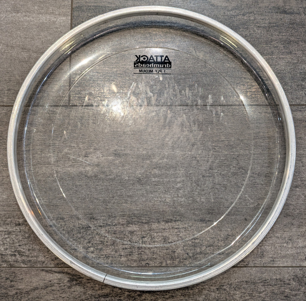 Used Attack Drumheads - 1 Ply Medium 10" Head